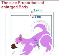 Inflatable Husky 244cm Ride-On Reinforced Welding Version
