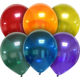 10 Premium-Kristallfarbenballons, 14 Zoll