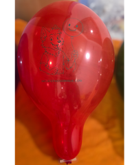 14 inch Cattex Crystal balloons wolf looner